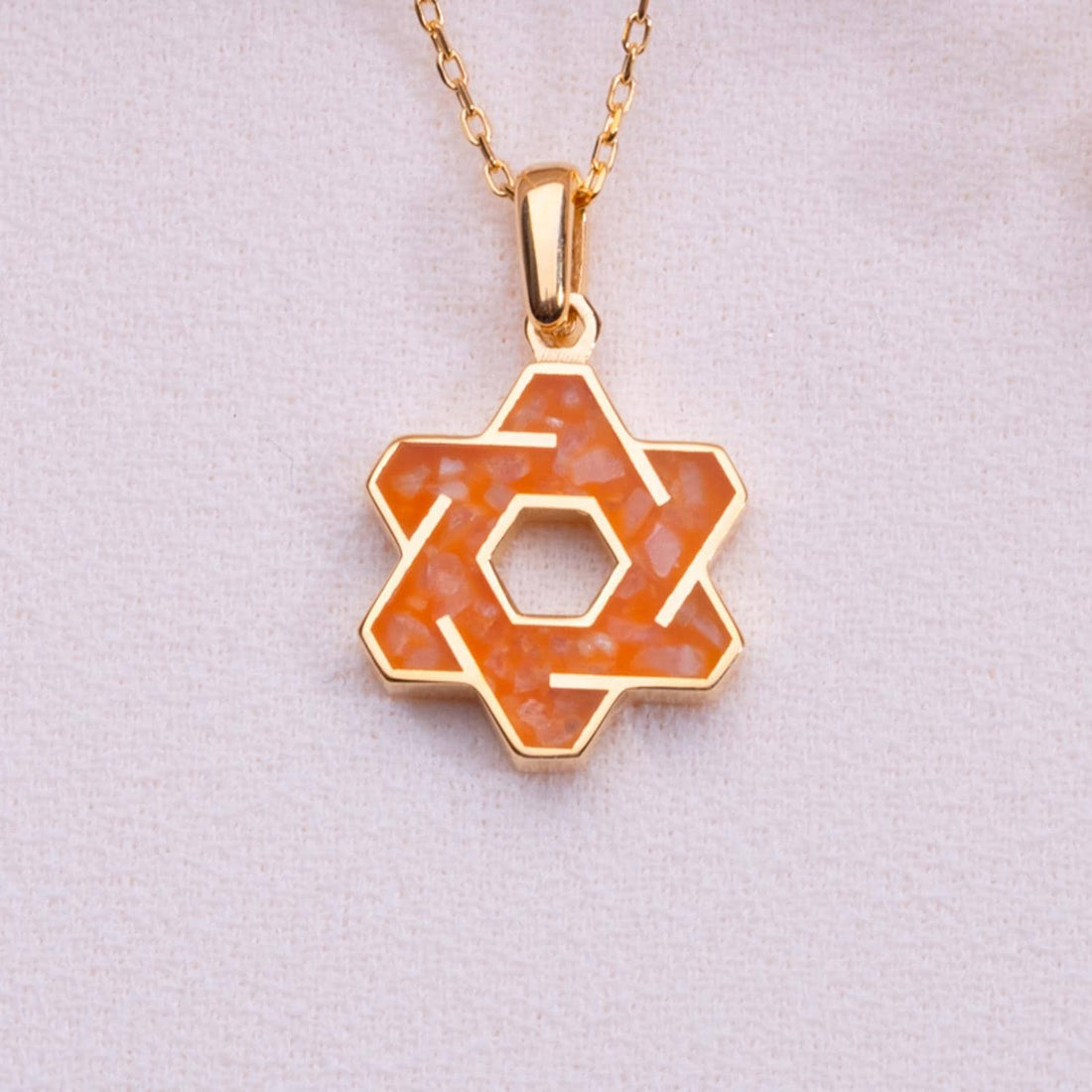 Orange Agate Handmade Gemstone jewelry design featured in the Rimossa meaning guide