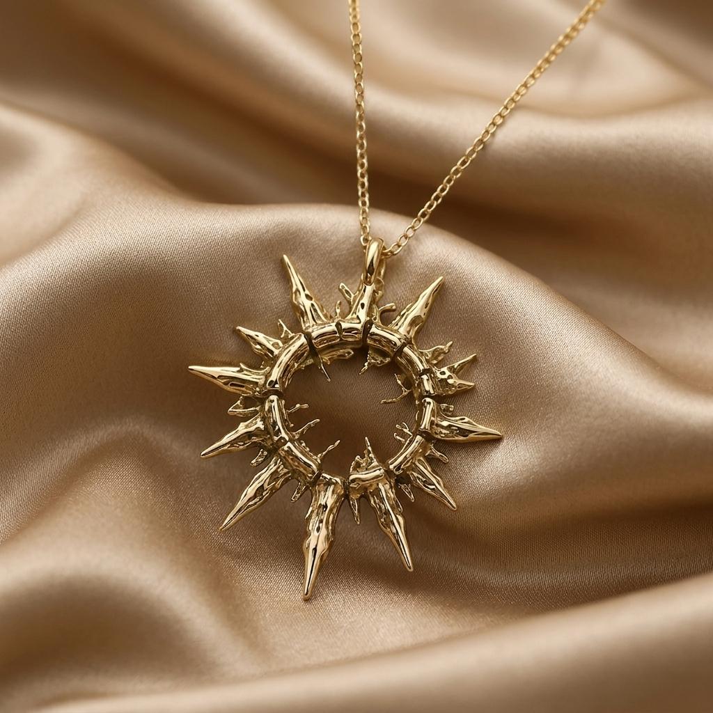 Solar Fragment jewelry design featured in the Rimossa meaning guide
