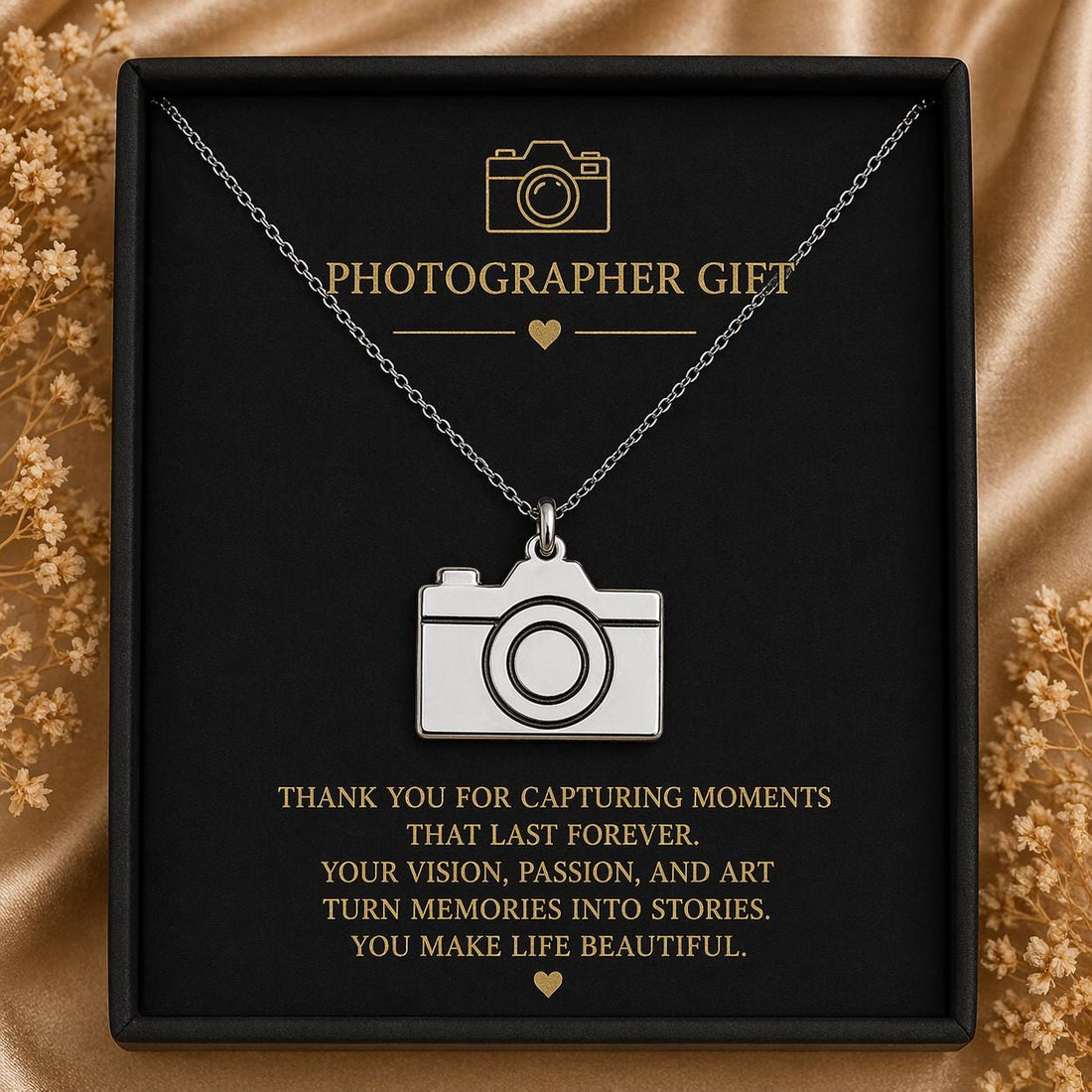 Camera jewelry design featured in the Rimossa meaning guide