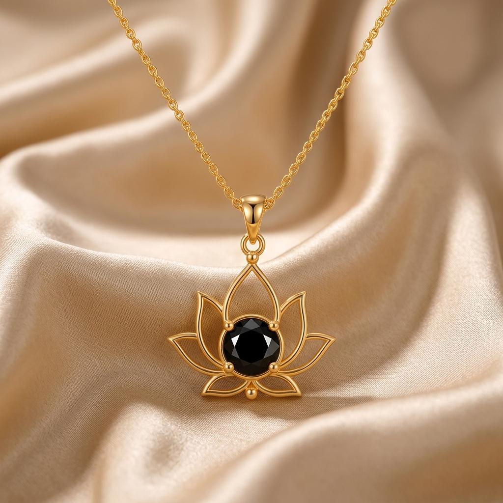 Floating Lotus Stone jewelry design featured in the Rimossa meaning guide