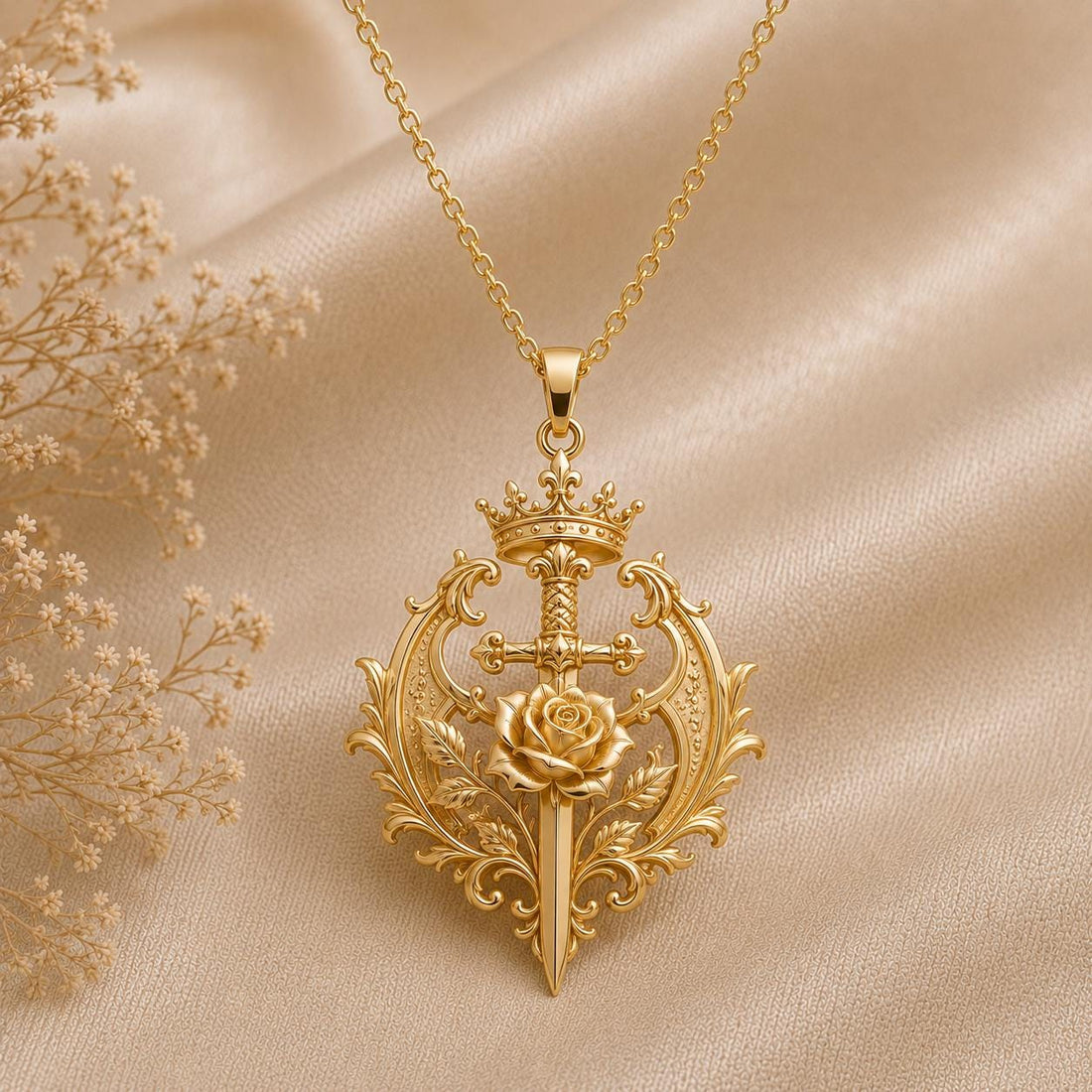 Sovereign Roseblade jewelry design featured in the Rimossa meaning guide