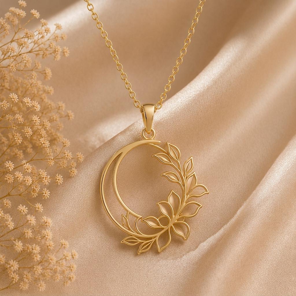 Crescent Petal Frame jewelry design featured in the Rimossa meaning guide
