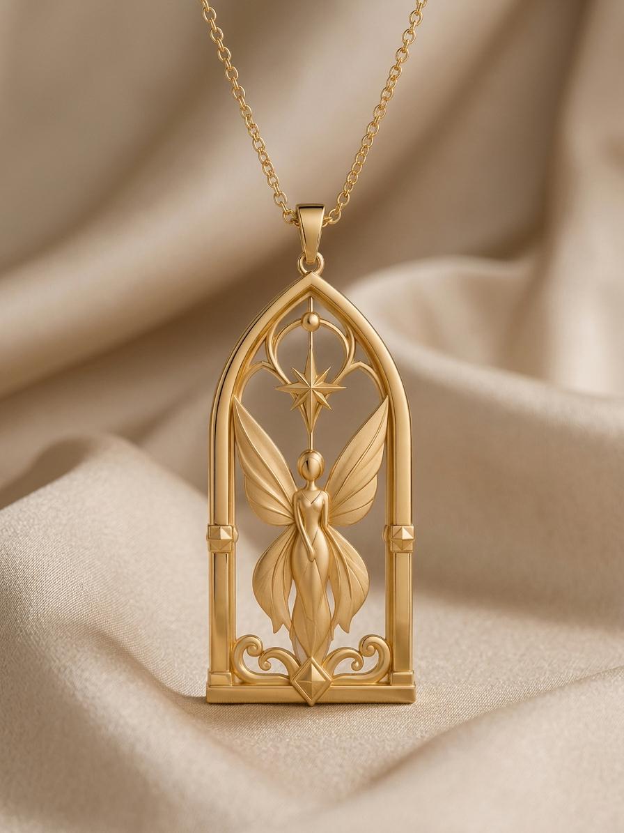 Celestial Fairy Gate jewelry design featured in the Rimossa meaning guide