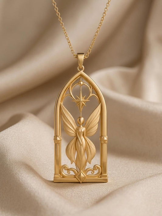 Celestial Fairy Gate jewelry design featured in the Rimossa meaning guide