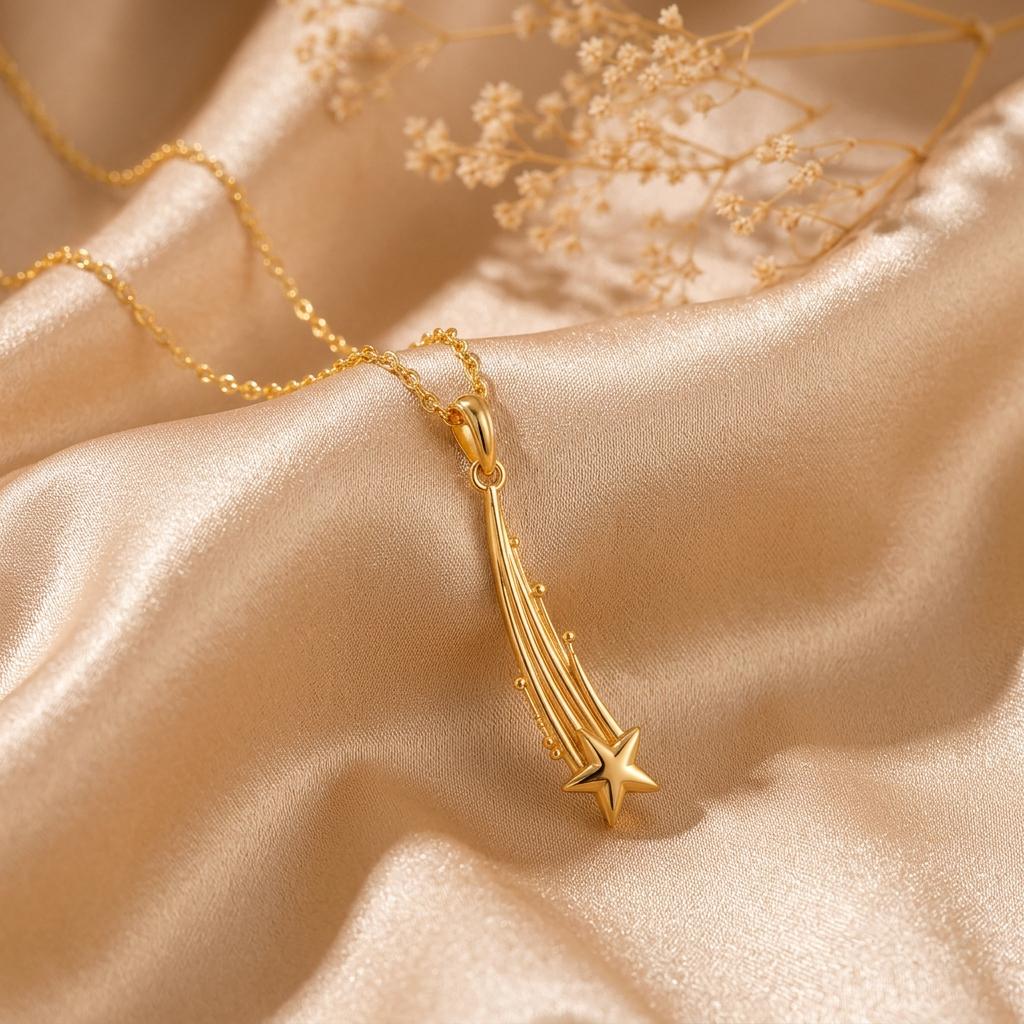 Falling Star jewelry design featured in the Rimossa meaning guide