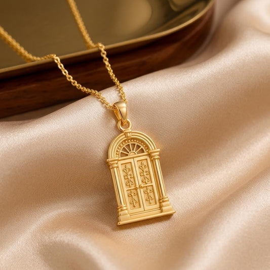 Vintage Doorway jewelry design featured in the Rimossa meaning guide