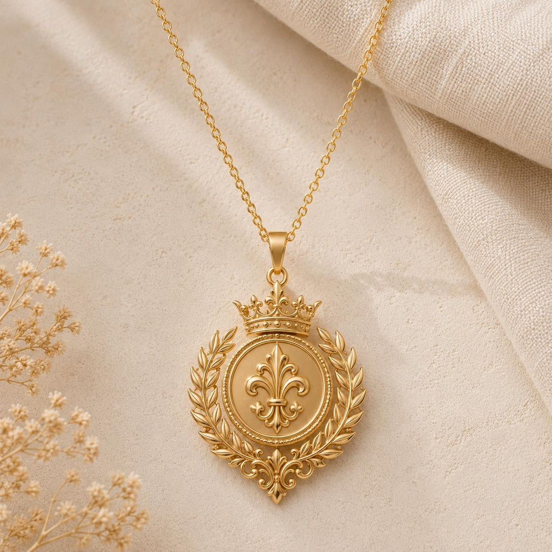 Royal Laurel Sigil jewelry design featured in the Rimossa meaning guide