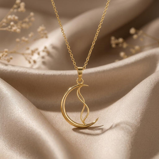 Whisper Crescent jewelry design featured in the Rimossa meaning guide