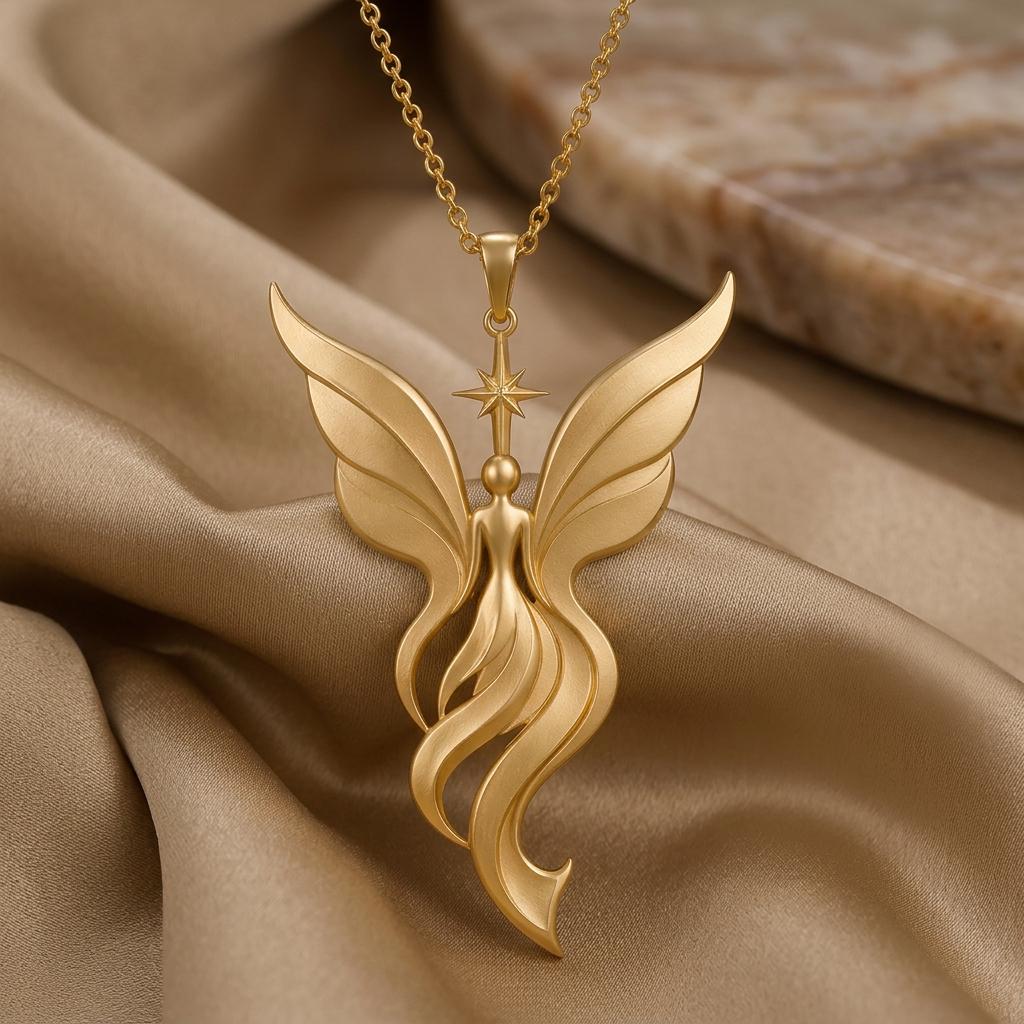 Aurora Wing Fairy jewelry design featured in the Rimossa meaning guide