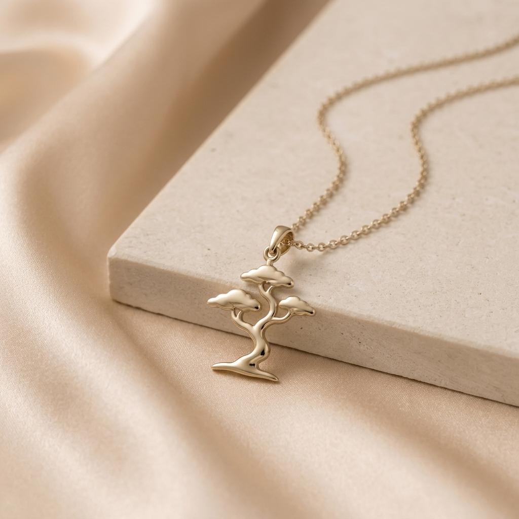 Bonsai Tree jewelry design featured in the Rimossa meaning guide