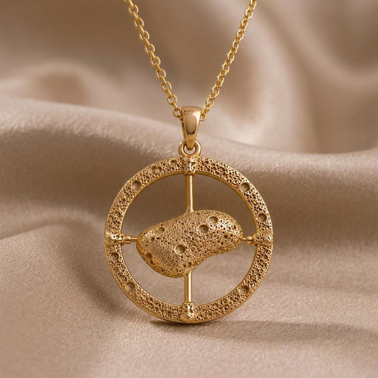 Eros Asteroid jewelry design featured in the Rimossa meaning guide