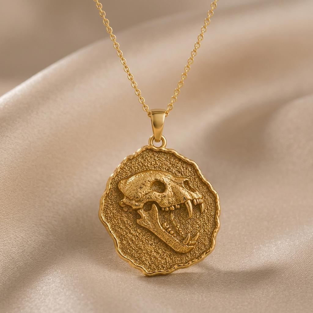 Cave Bear Fossil jewelry design featured in the Rimossa meaning guide