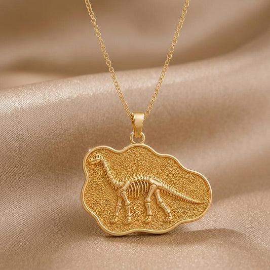 Brachiosaurus Fossil jewelry design featured in the Rimossa meaning guide