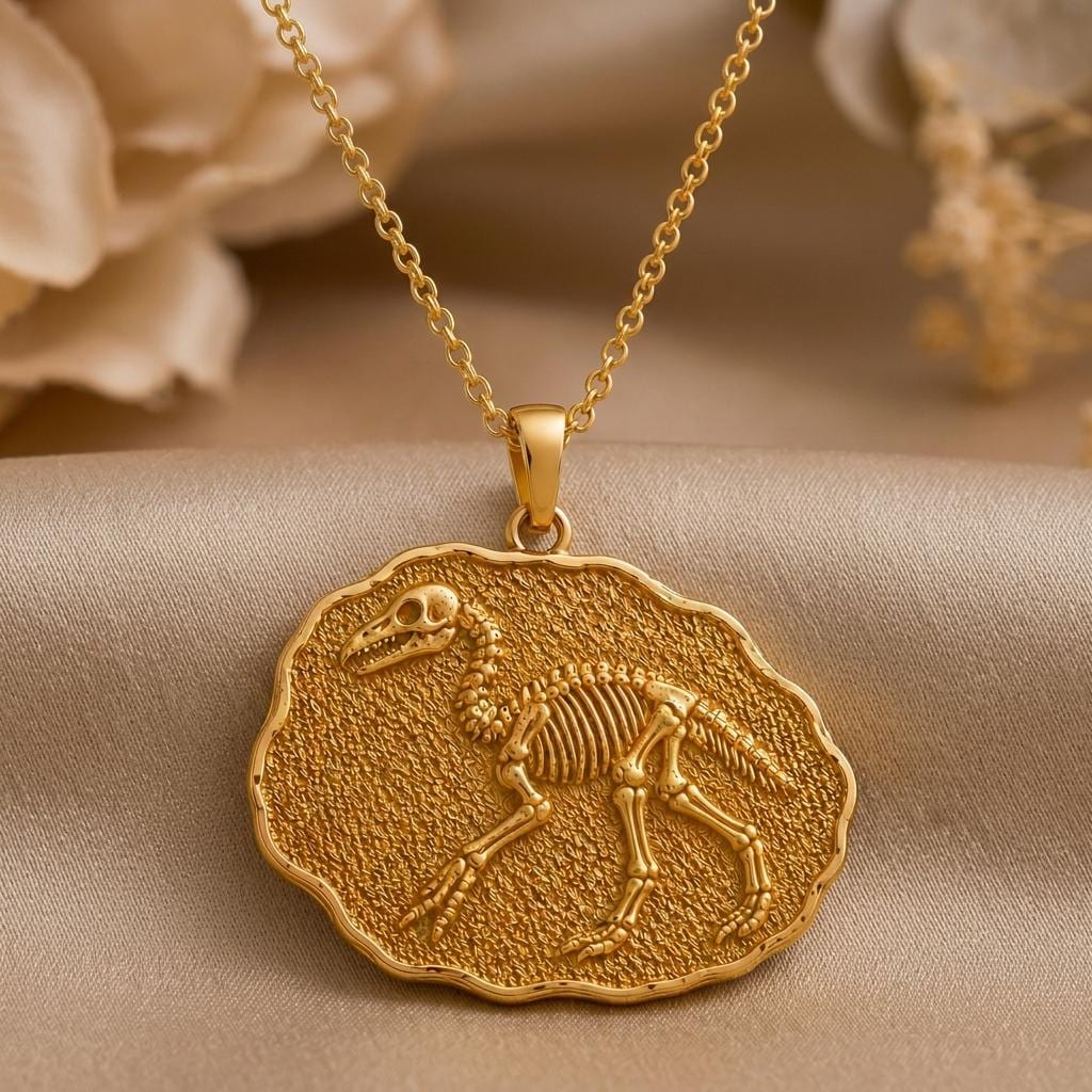 Titanis Fossil jewelry design featured in the Rimossa meaning guide
