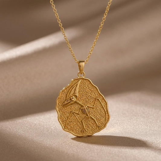 Tapejara Fossil jewelry design featured in the Rimossa meaning guide