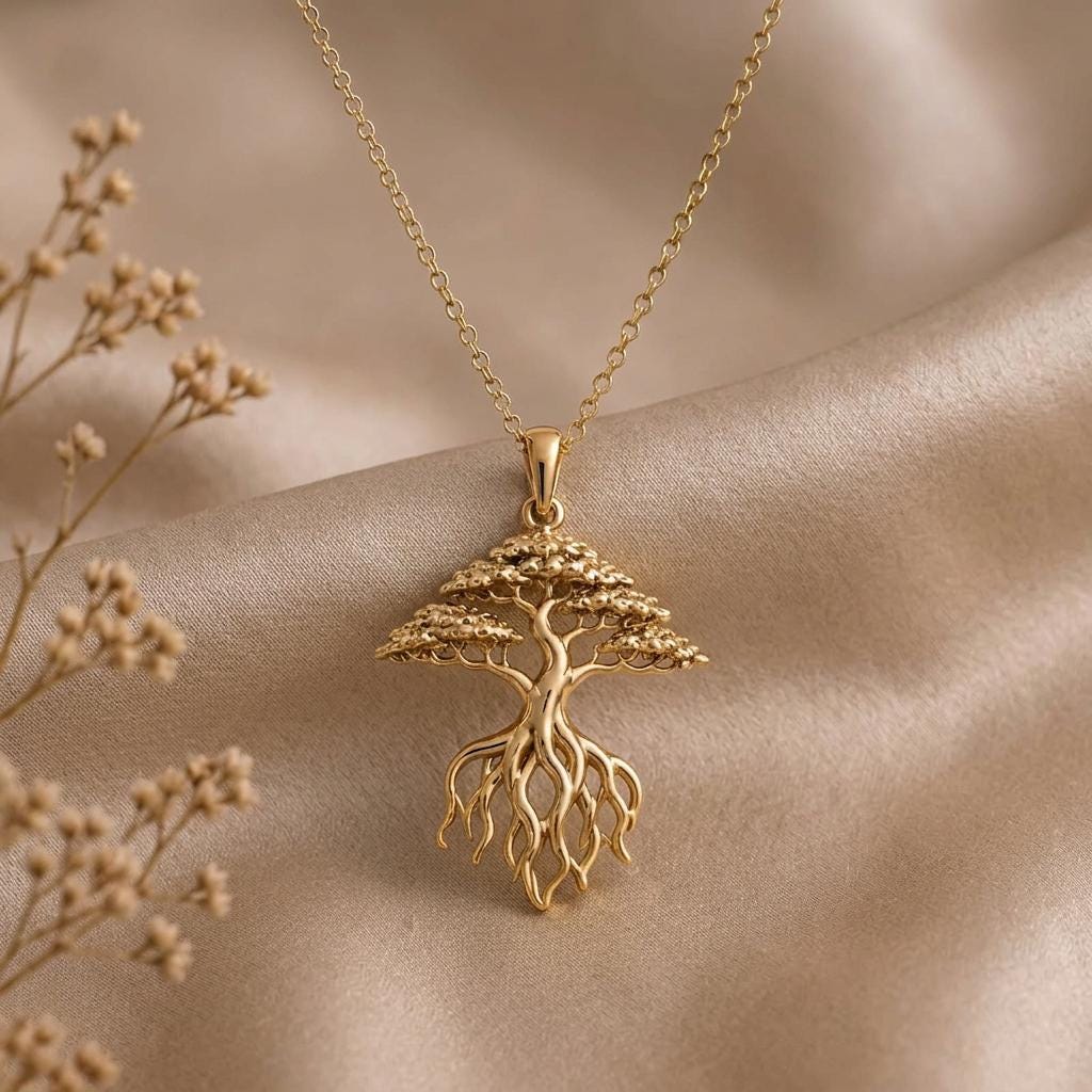 Banyan Root Bonsai jewelry design featured in the Rimossa meaning guide