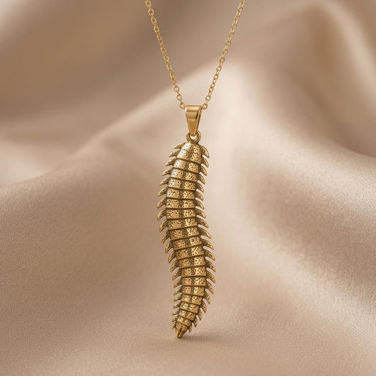 Arthropleura jewelry design featured in the Rimossa meaning guide