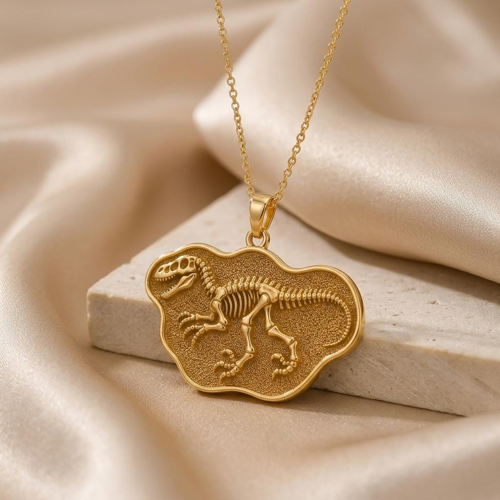 Utahraptor Fossil jewelry design featured in the Rimossa meaning guide