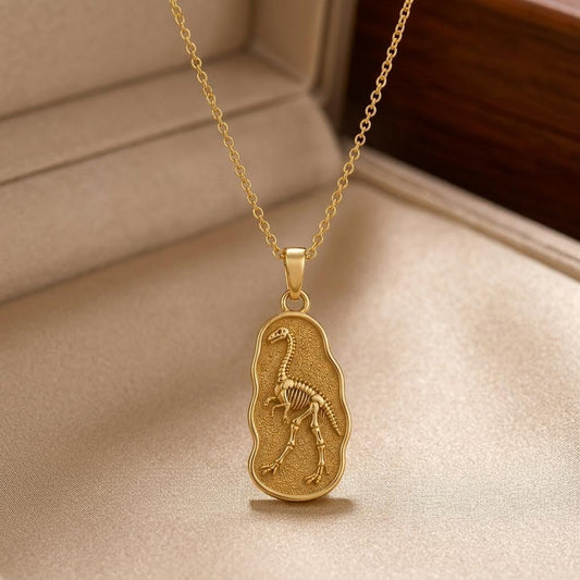 Gallimimus Fossil jewelry design featured in the Rimossa meaning guide