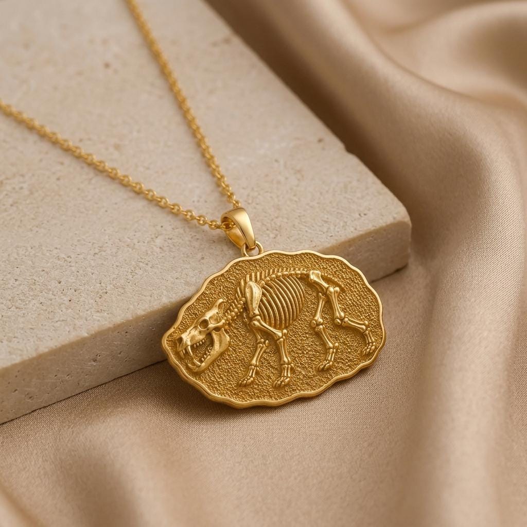 Entelodon Fossil jewelry design featured in the Rimossa meaning guide