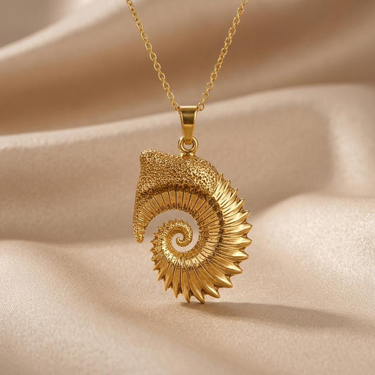 Helicoprion Spiral Tooth jewelry design featured in the Rimossa meaning guide