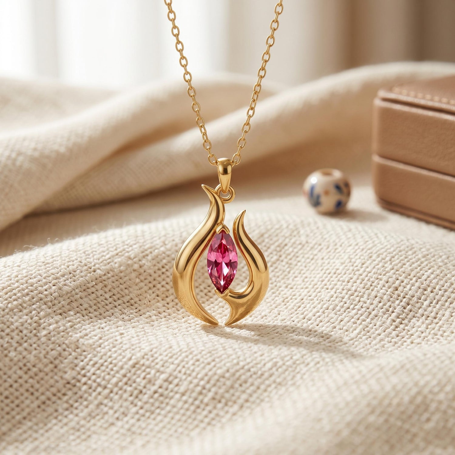 Birthstone Necklace Collection featuring handcrafted sterling silver and gold birthstone pendants with colorful gemstones representing each birth month.