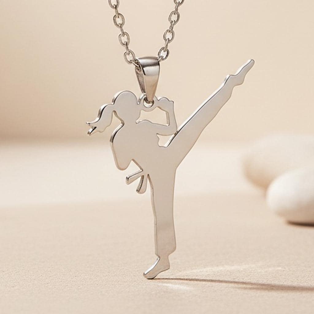 Sports Necklaces Collection featuring handcrafted sterling silver and gold pendants inspired by sports, athletic achievement, and team spirit.