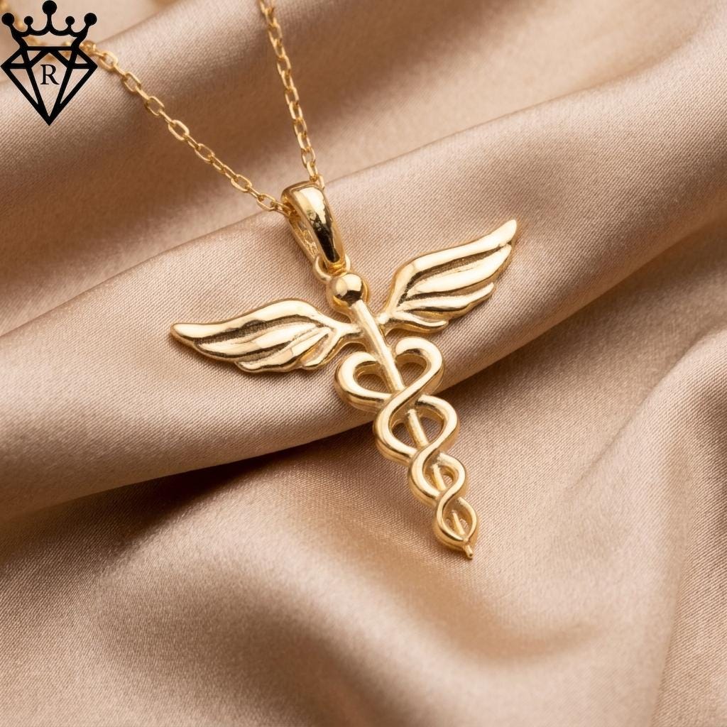Profession Necklaces Collection featuring handcrafted sterling silver and gold pendants inspired by careers, professions, and professional achievements.