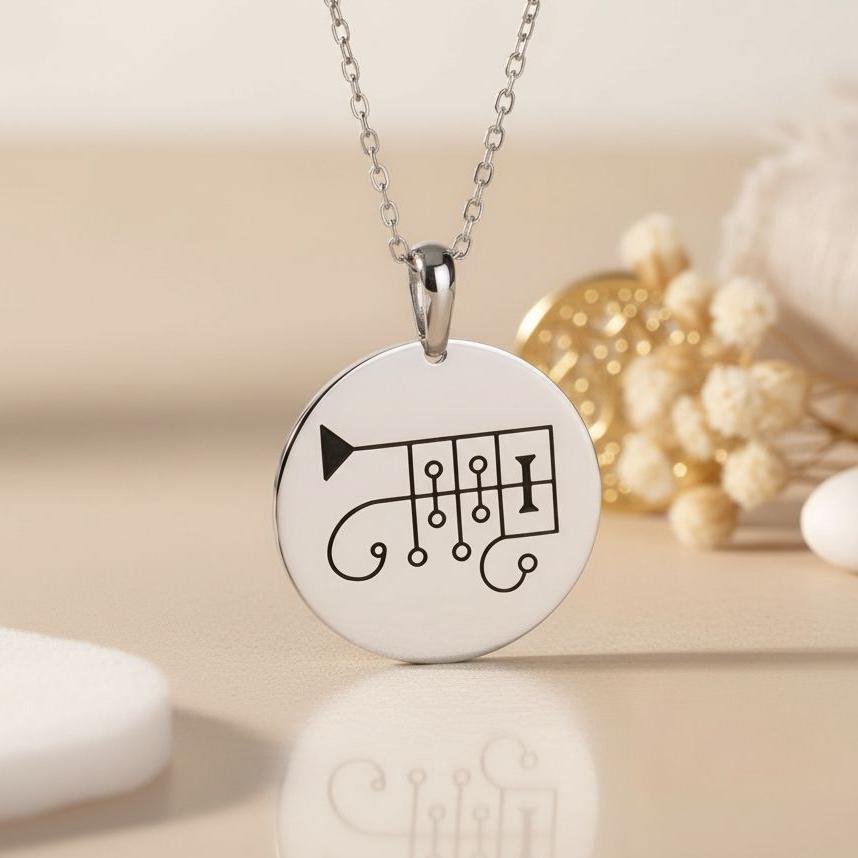 Ronove Sigil Necklace | 925 Sterling Silver for Occult Lovers | Gothic Esoteric Talisman | Mystical Protection Gift
