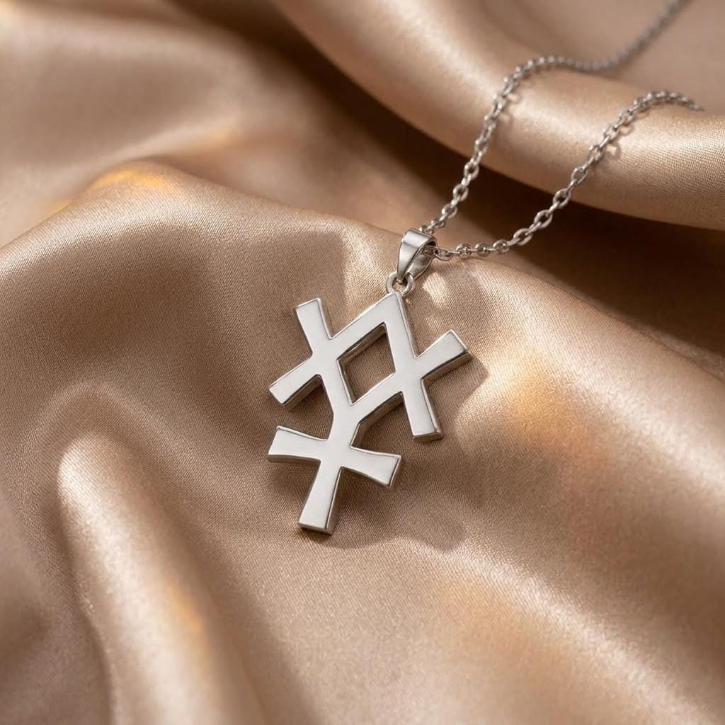 Minerva Symbol Necklace | Sterling Silver Jewelry | Mythological Wisdom | Inspirational Gift