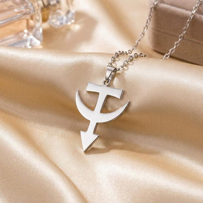 Tataria Symbol Necklace | Sterling Silver Jewelry | Cultural Heritage Design | Meaningful Keepsake Gift