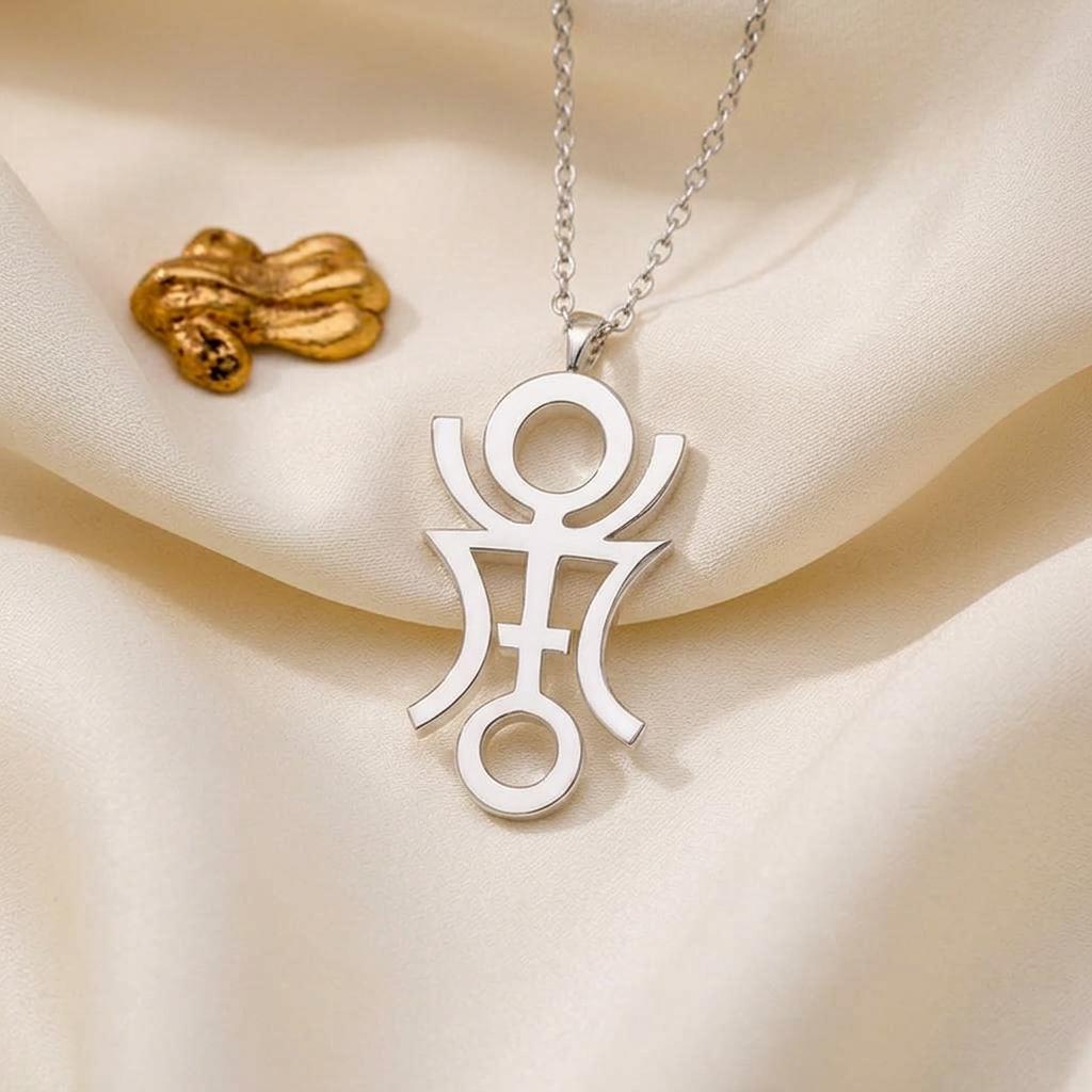 Phaëton Astrology Necklace | 925 Sterling Silver | Esoteric Cosmic Symbol | Meaningful Spiritual Gift