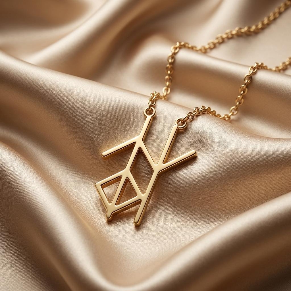 Viking Rune Necklace for Wisdom and Guidance | 925 Sterling Silver | Norse Mythology Theme | Inspirational Keepsake