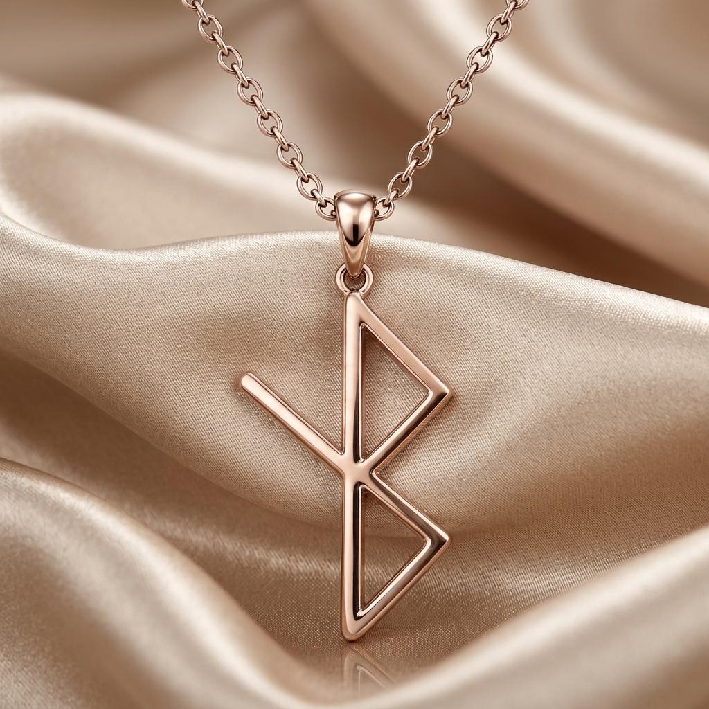 Viking Healing Rune Necklace | Unisex Rune Jewelry | Norse Mythology Style | Spiritual Strength Gift