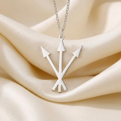 Silver Alchemy Symbol Necklace | 925 Sterling Silver | Esoteric Symbolic | Meaningful Spiritual Gift