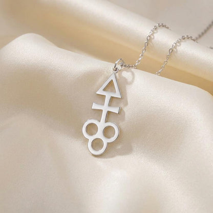Dionysus Necklace | 925 Sterling Silver Jewelry | Ancient Greek Mythology Symbol | Spiritual Gift for Divine Energy Lovers