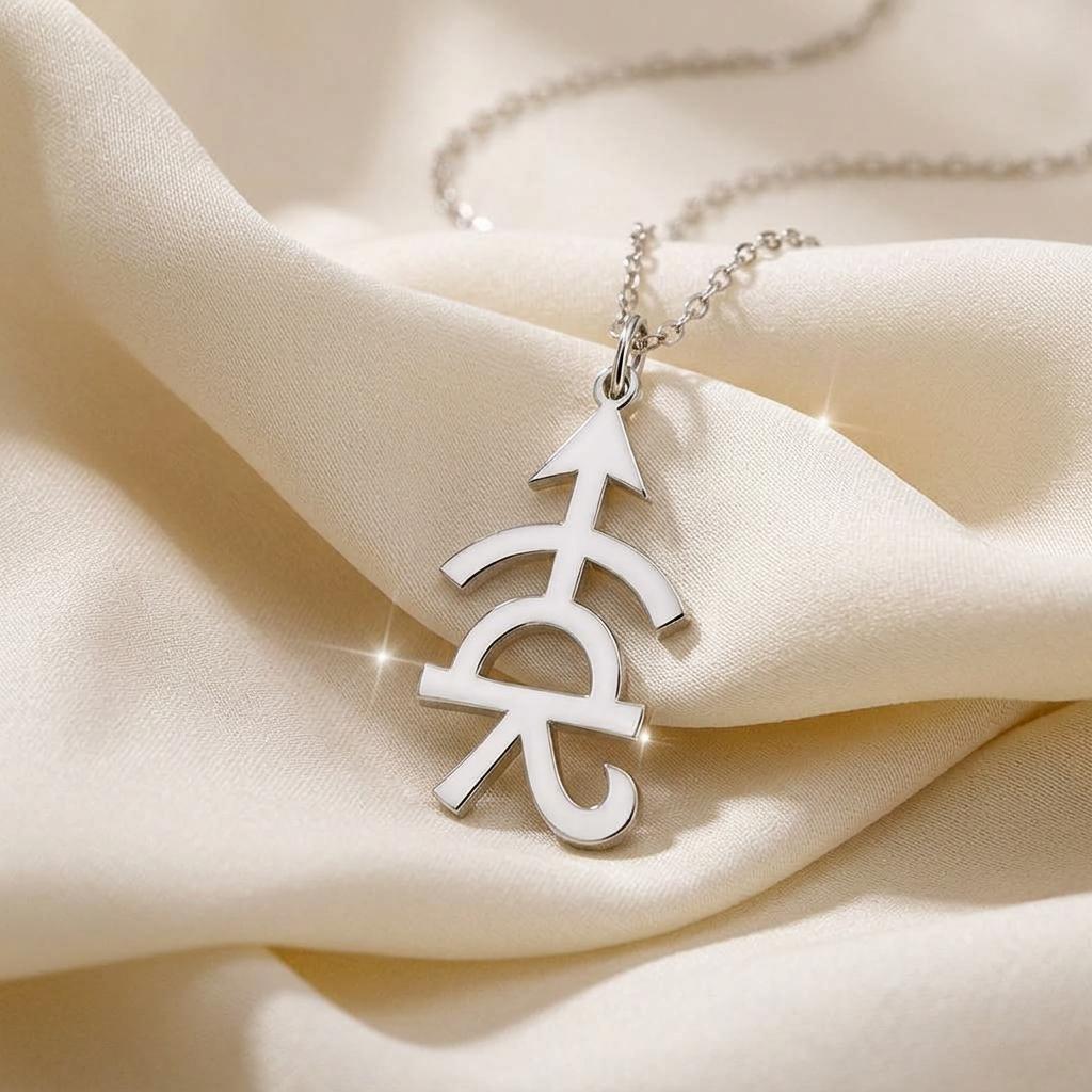 Achilles Symbol Necklace | 925 Sterling Silver | Greek Mythology Symbol | Gift for Strength
