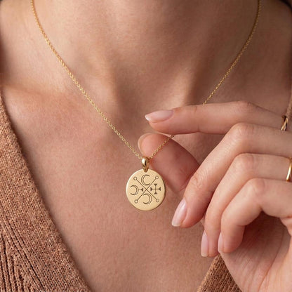 Murmur Sigil Necklace | 925 Sterling Silver Pendant | Gothic Occult Symbol | Spiritual Protection Gift