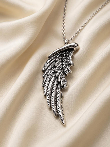 Broken Wing Pendant | 925 Sterling Silver | Symbolic Wing Design | Encouragement Gift