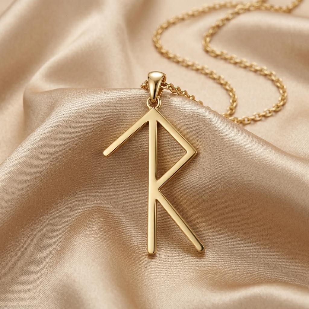 Viking Success Legal | Sterling Silver Jewelry | Viking Rune Pendant | Symbolic Protection Gift