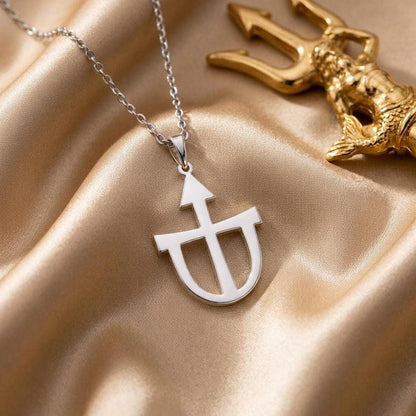 Teutonia Symbol Necklace | 925 Sterling Silver | Symbolic & Unique Design | Meaningful Gift for Him/Her