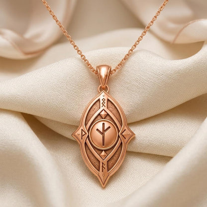 Protective Rune Necklace | 925 Sterling Silver | Norse Mythology Amulet | Gift for Protection