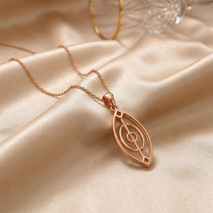 Spirit Gate Pendant | 925 Sterling Silver | Geometric Symbolic Theme | Inspiration & Guidance Gift