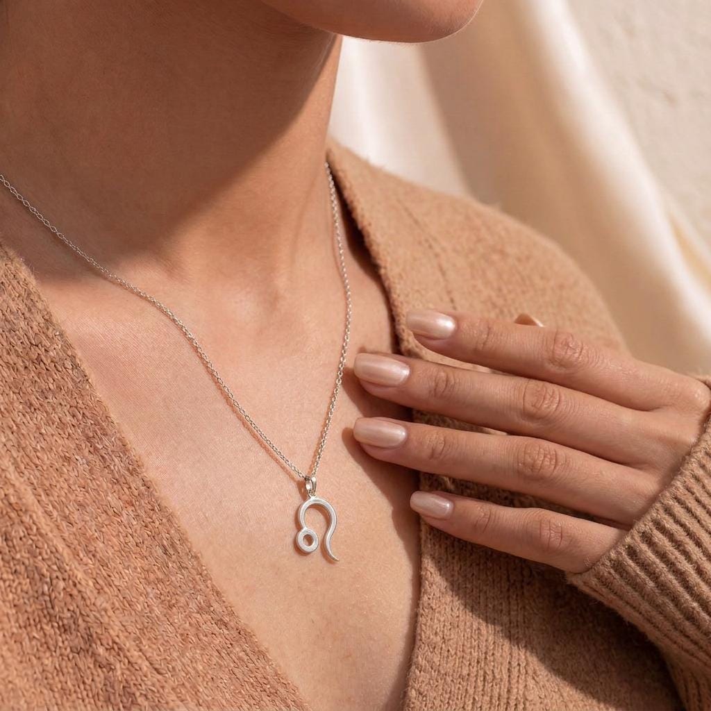 Gemini Zodiac Necklace | 925 Sterling Silver | Celestial Astrology | Thoughtful Birthday Gift