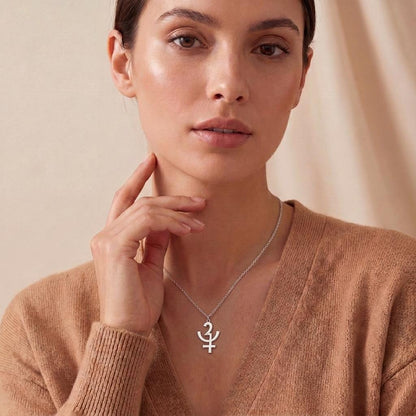 Erinyes Necklace | 925 Sterling Silver | Symbolic Goddess Jewelry | Empowerment Statement Gift