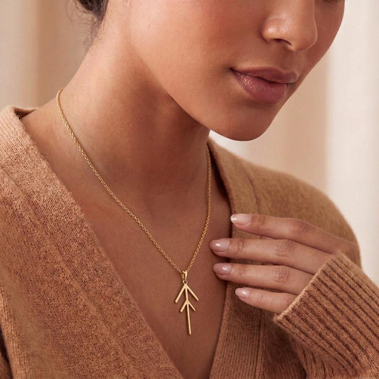 Viking Rune Necklace for Divine Energy and Protection | 925 Sterling Silver | Norse Mythology Symbolism | Empowerment & Protection Gift