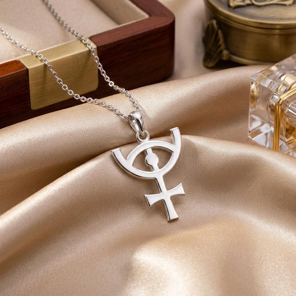 Osiris Necklace (Sterling Silver, Unisex) | Sterling Silver Jewelry | Ancient Egyptian Theme | Meaningful Symbolic Gift