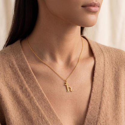 Saturn Symbol Necklace | 925 Sterling Silver | Astrology Planet Jewelry | Meaningful Zodiac Gift