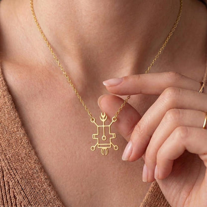Seal of Vassago Pendant | 925 Sterling Silver | Occult Goetia Symbol | Meaningful Spiritual Gift
