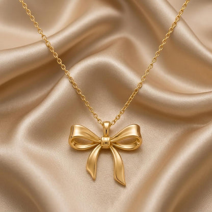 Elegant Bow Pendant | 925 Sterling Silver | Dainty Chic Style | Meaningful Gift for Her